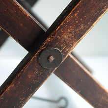 Load image into Gallery viewer, ANTIQUE FOLDING LETHER CHAIR