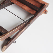 Load image into Gallery viewer, ANTIQUE FOLDING LETHER CHAIR