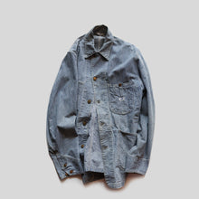 画像をギャラリービューアに読み込む, ~1960's "LEE" HICKORY COVERALL (SZ 36 / GOOD CONDITION)