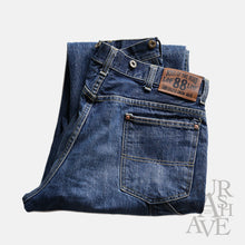 Load image into Gallery viewer, ~1970's "LEE" BOSS OF THE RORD DENIM DUNGAREES (W34×L28 / GOOD INDIGO)