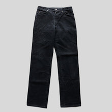 Load image into Gallery viewer, 1980's "LEE" 200 CORDUROY PANTS (SZ W32×L32 / BLACK / GOOD CONDITION)