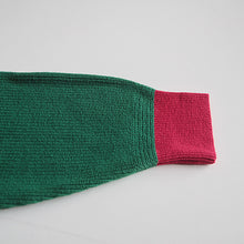 画像をギャラリービューアに読み込む, 1990's "LANDS END" COTTON PULLOVER KNIT (MEDIUM)