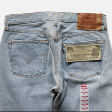 Load image into Gallery viewer, 1990's "LEVI'S" 501 WHITE WASHED DENIM (W33×L30 / DEADSTOCK)