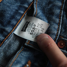 Load image into Gallery viewer, MADE IN USA 1990's "LEVI'S" 505 DENIM PANTS (W33 L30)