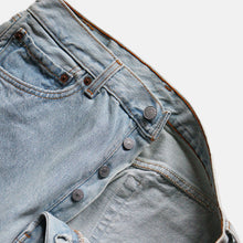 Load image into Gallery viewer, 1990's "LEVI'S" 501 WHITE WASHED DENIM (W33×L30 / DEADSTOCK)