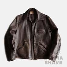 Load image into Gallery viewer, 1940's "BORMCOLT" LEATHER SPORTS JACKET (SZ MEDIUM)
