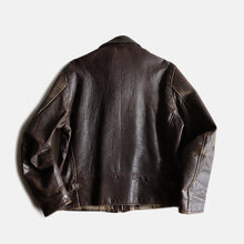 画像をギャラリービューアに読み込む, 1940&#39;s &quot;BORMCOLT&quot; LEATHER SPORTS JACKET (SZ MEDIUM)
