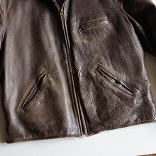 Load image into Gallery viewer, 1940's "BORMCOLT" LEATHER SPORTS JACKET (SZ MEDIUM)
