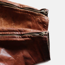 Load image into Gallery viewer, 1960's~ SINGLE RIDERS LEATHER JACKET (SZ MEDIUM / GOOD CONDITION)
