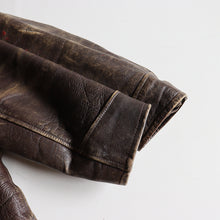 Load image into Gallery viewer, 1940's "BORMCOLT" LEATHER SPORTS JACKET (SZ MEDIUM)