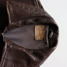 Load image into Gallery viewer, 1940's "BORMCOLT" LEATHER SPORTS JACKET (SZ MEDIUM)