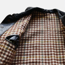 画像をギャラリービューアに読み込む, 1950's "GIDROL" FRENCH LEATHER JACKET (SZ LARGE / RARE STYLE)