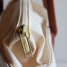 画像をギャラリービューアに読み込む, 1980's~ "L.L.BEAN" CANVAS TOTE WITH LEATHER HUNDLE (SZ MEDIUM / NEAR DEADSTOCK)