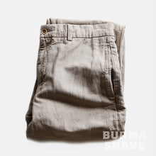 Load image into Gallery viewer, OLD LINEN SLACKS (SZ W34 / ECRU)
