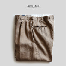 画像をギャラリービューアに読み込む, 1990's "RALPH LAUREN" LINEN TROUSER (SZ W35×L30 / GOOD CONDITION)