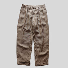 画像をギャラリービューアに読み込む, 1990's "RALPH LAUREN" LINEN TROUSER (SZ W35×L30 / GOOD CONDITION)