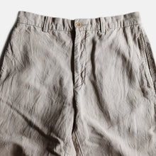 Load image into Gallery viewer, OLD LINEN SLACKS (SZ W34 / ECRU)