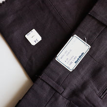 Load image into Gallery viewer, 1980's "MARK SHALE" LINEN SLACKS (SZ W34 / DEADSTOCK)