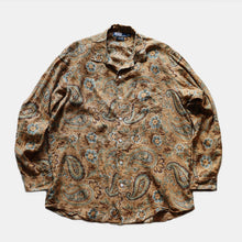 Load image into Gallery viewer, "RALPH LAUREN" LINEN SHIRT (SZ LARGE / GOOD CONDITION)
