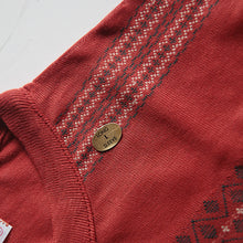 Load image into Gallery viewer, N.O.S 1980's "PLEETWAY" JACQUARD LONG SLEEVE T-SHIRT (LARGE)