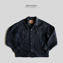 画像をギャラリービューアに読み込む, 1990's "LEVI'S" 70507-4159 BLACK DENIM JACKET (SZ XL / GOOD CONDITION)