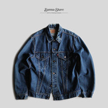 画像をギャラリービューアに読み込む, 1970's "LEVI'S" DENIM TRACKER JACKET (SZ ABOUT 40 / GOOD CONDITION)