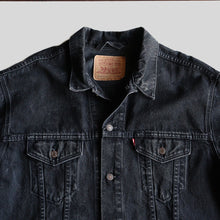 画像をギャラリービューアに読み込む, 1990's "LEVI'S" 70507-4159 BLACK DENIM JACKET (SZ XL / GOOD CONDITION)