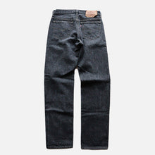 Load image into Gallery viewer, 1990's "LEVI'S" 501 BLACK DENIM PANTS (SZ W32×L34 / EARLY DYE)