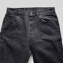 Load image into Gallery viewer, 1990's "LEVI'S" 501 BLACK JEANS (SZ W34×L30 / GOOD CONDITION)