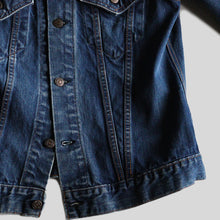 画像をギャラリービューアに読み込む, 1970's "LEVI'S" DENIM TRACKER JACKET (SZ ABOUT 40 / GOOD CONDITION)