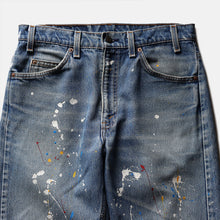 Load image into Gallery viewer, 1980's "LEVIS" 505 DENIM PANTS (SZ W32×L30 / GOOD PAINTING MADE IN USA)