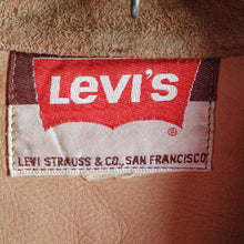 画像をギャラリービューアに読み込む, ~1970's "LEVI'S" SUEDE TRACKER JACKET (SZ 38-40 / BIG E / GOOD CONDITION)