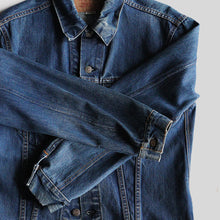 画像をギャラリービューアに読み込む, 1970's "LEVI'S" DENIM TRACKER JACKET (SZ ABOUT 40 / GOOD CONDITION)