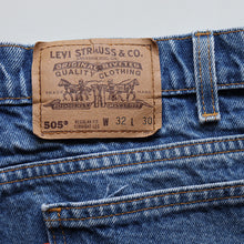 Load image into Gallery viewer, 1990's "LEVI'S" 505 DENIM PANTS (W32×L30 / GOOD CONDITION)