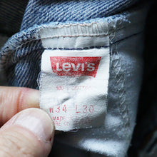 Load image into Gallery viewer, 1990's "LEVI'S" 505 DENIM PANTS (SZ W33×L30 / GOOD FADE / MADE IN USA)