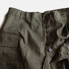 画像をギャラリービューアに読み込む, N.O.S 1940&#39;s U.S.ARMY M-43 H.B.T TROUSER (W38 L33)
