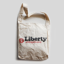Load image into Gallery viewer, "5c LIBERTY" CANVAS SHOULDER BAG ( AROUND 1950's / GOOD CONDITION)