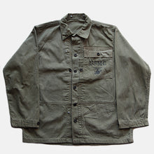 Load image into Gallery viewer, MADE IN U.S.A 1940's "USMC" P-44 H.B.T JACKET (40)