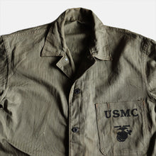 Load image into Gallery viewer, 1940's "U.S.M.C" P-41 H.B.T JACKET (GOOD CONDITION / SZ 38)
