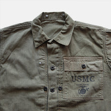 Load image into Gallery viewer, MADE IN U.S.A 1940's "USMC" P-44 H.B.T JACKET (40)