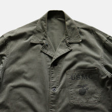 Load image into Gallery viewer, 1940's "U.S.M.C" P-41 H.B.T JACKET (GOOD CONDITION / RARE SZ 44)