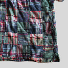 画像をギャラリービューアに読み込む, "RALPH LAUREN" INDIA MADRAS PATCH WORK SHIRT (SZ LARGE / GOOD CONDITION)
