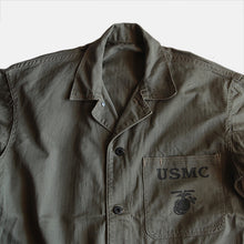 Load image into Gallery viewer, 1940's "U.S.M.C" P-41 H.B.T JACKET (LARGE 42)