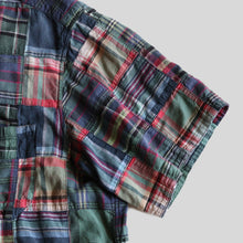 画像をギャラリービューアに読み込む, "RALPH LAUREN" INDIA MADRAS PATCH WORK SHIRT (SZ LARGE / GOOD CONDITION)