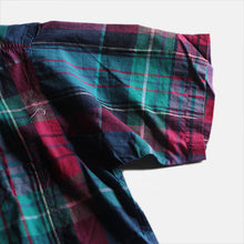 Load image into Gallery viewer, N.O.S 1980's "GANT" INDIA MADRAS COTTON S/S SHIRT (LARGE)