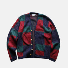 画像をギャラリービューアに読み込む, 1960's "SAVVY" MOHAIR CARDIGAN (SZ LARGE / GOOD CONDITION)
