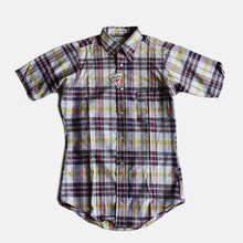 Load image into Gallery viewer, 1960's INDIA MADRAS COTTON S/S SHIRT (SZ SMALL / DEADSTOCK)