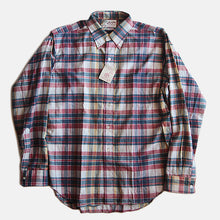 Load image into Gallery viewer, MADE IN USA N.O.S EARLY 1960's MADRAS COTTON B.D L/S SHIRT (LARGE)