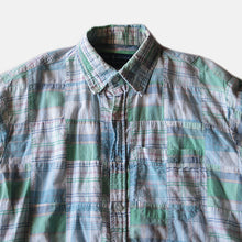 Load image into Gallery viewer, VINTAGE INDIA MADRAS PATCHWORK COTTON L/S (MEDIUM)