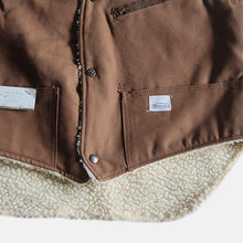 Load image into Gallery viewer, N.O.S 1970's "MADEWELL" BROWN DUCK WORK VEST (40 LARGE)